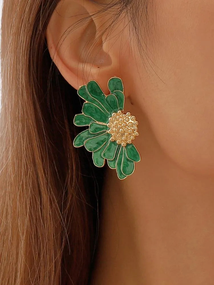 Elegantes pendientes Demi-Flor para un look sofisticado