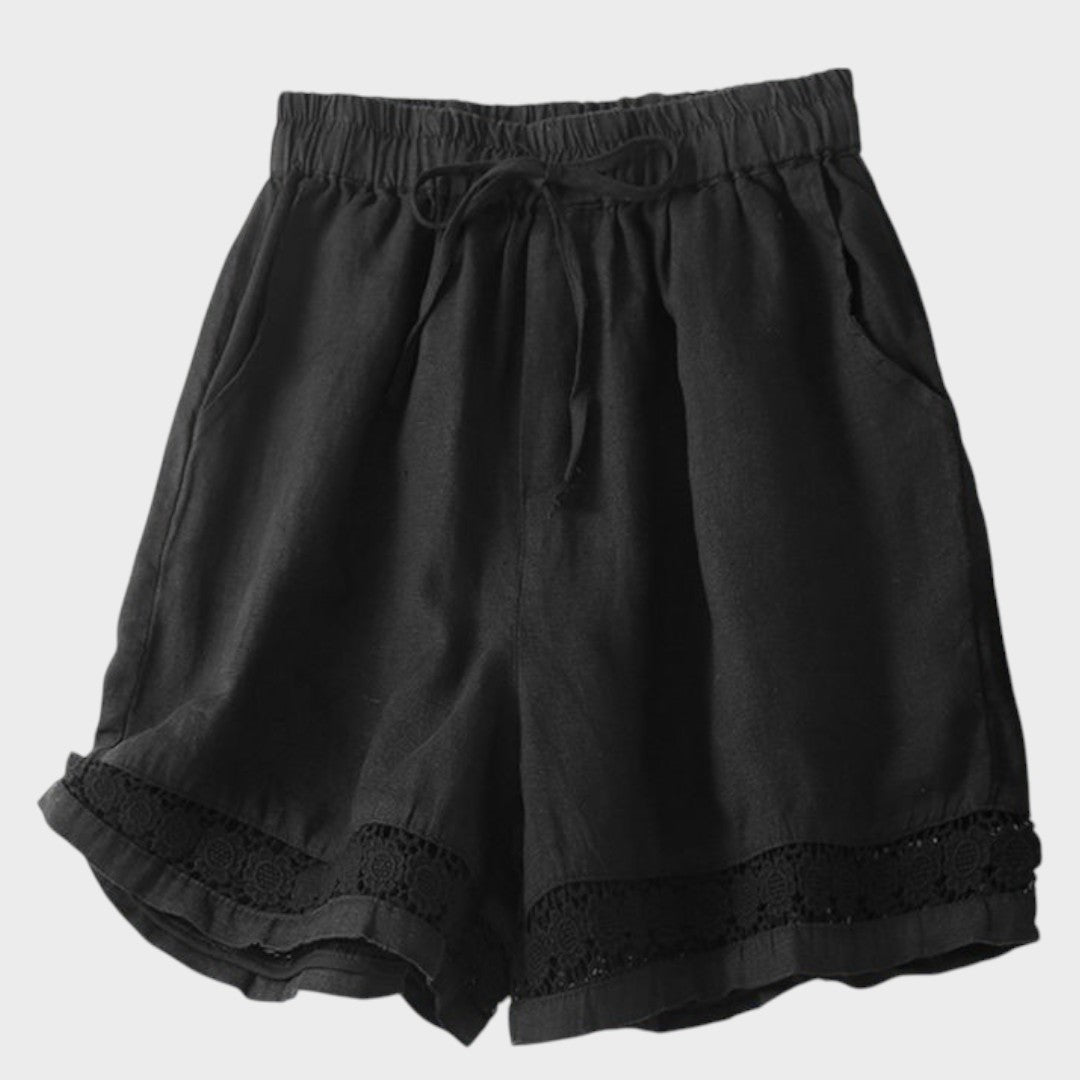 Alina | Pantalones cortos de lino