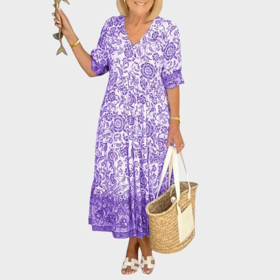 Violeta | Elegante vestido floral