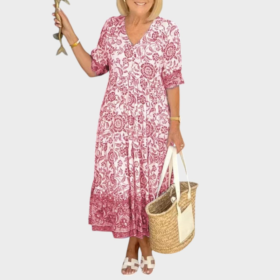 Violeta | Elegante vestido floral