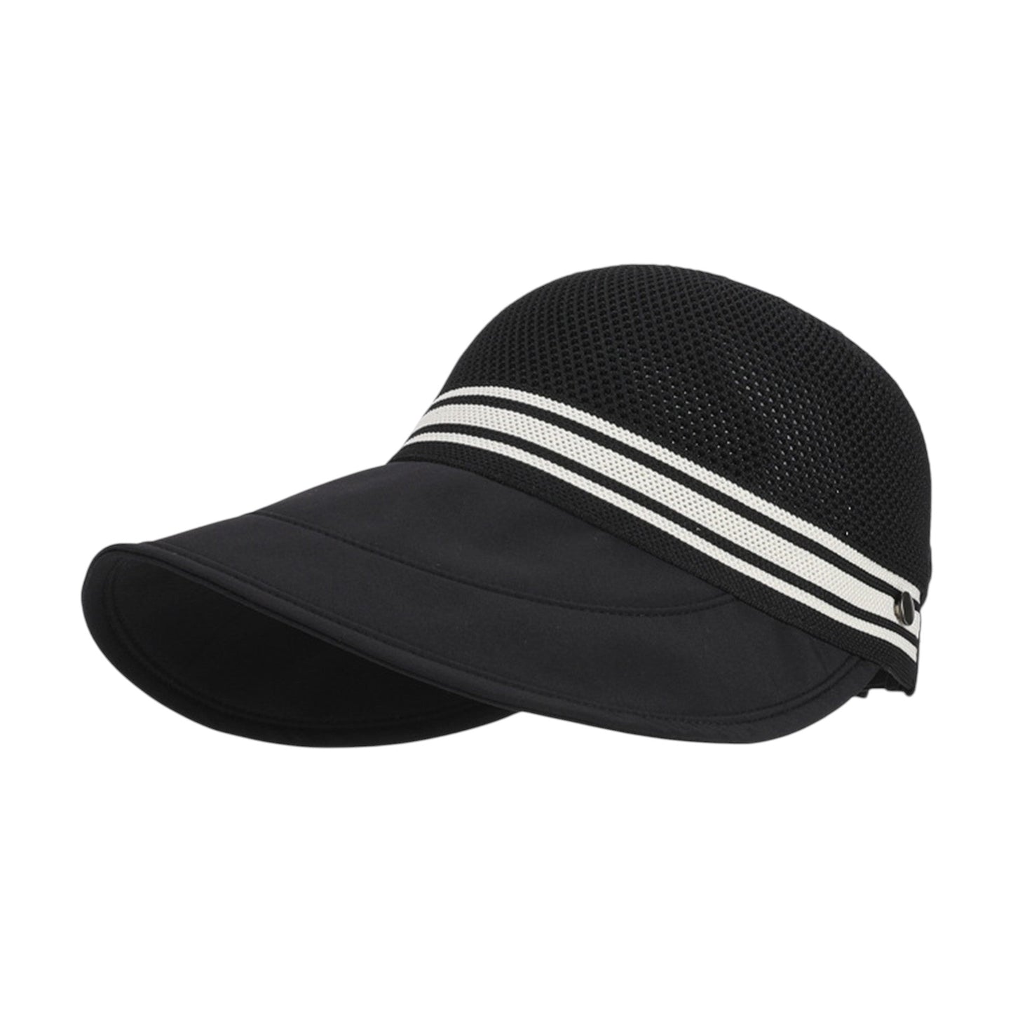 Gorra con visera de malla transpirable
