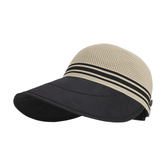 Gorra con visera de malla transpirable