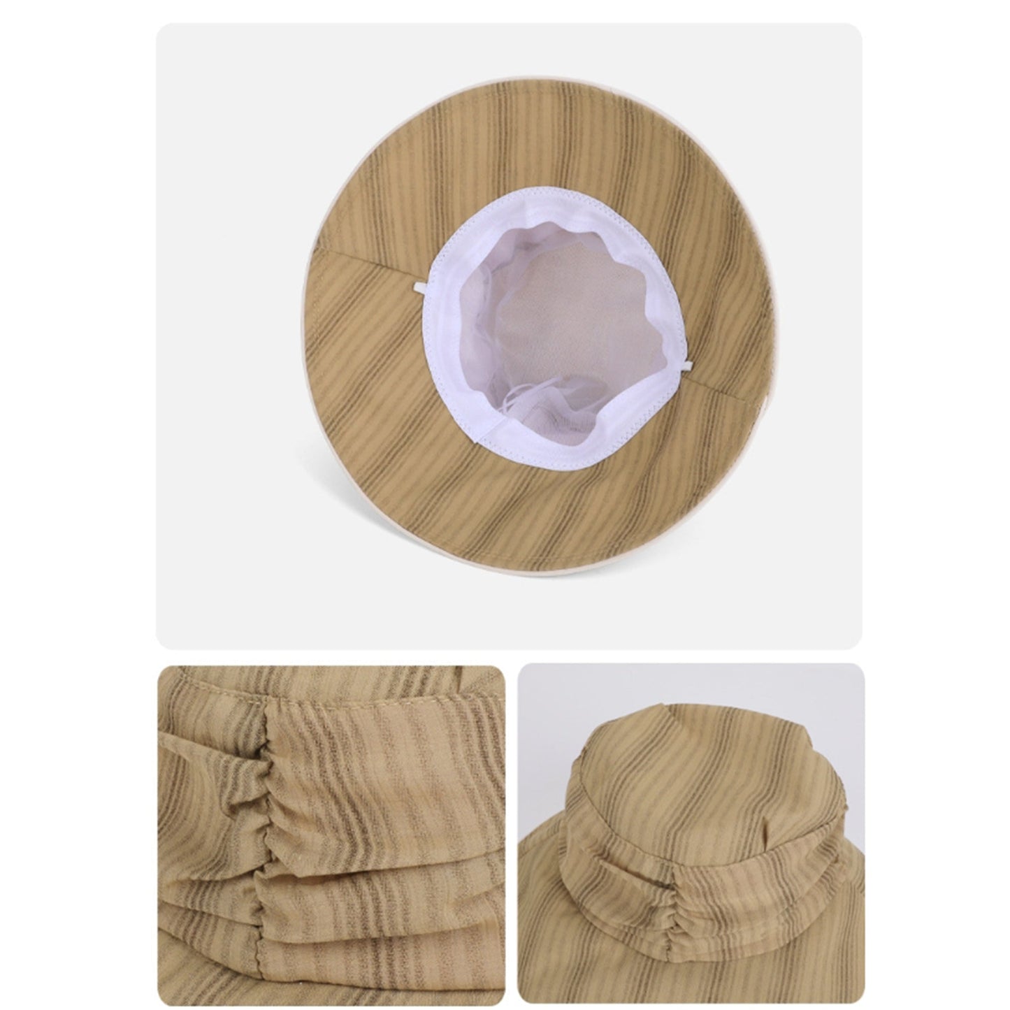 Sombrero de cubo ligero para mujer