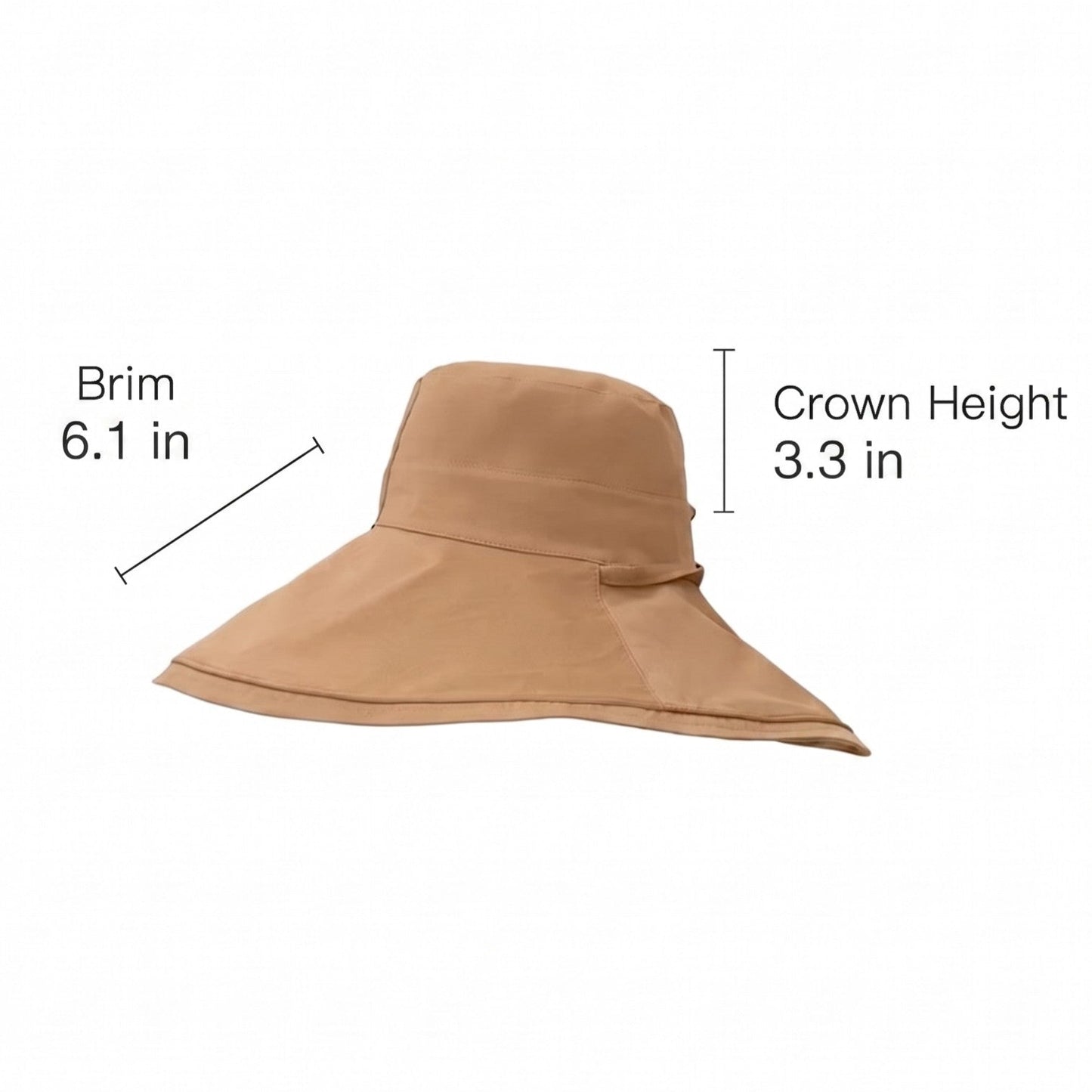 Sombrero de sol reversible de ala ancha para mujer, correa ajustable para la barbilla, protección UV, sombrero de verano