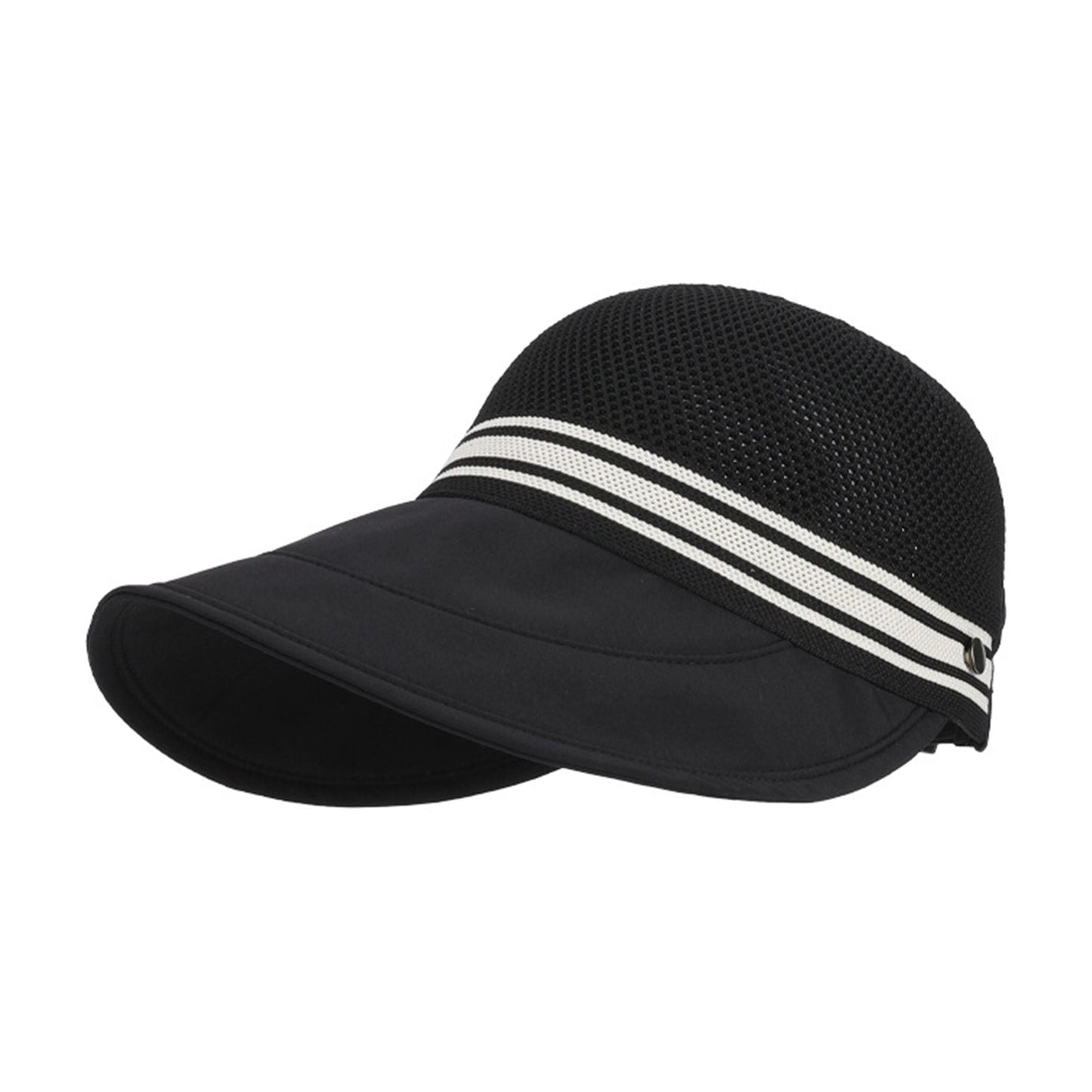 Gorra con visera de malla transpirable