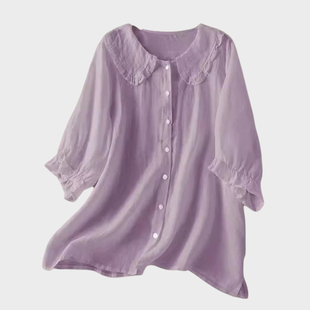 Tina | Blusa de Lino