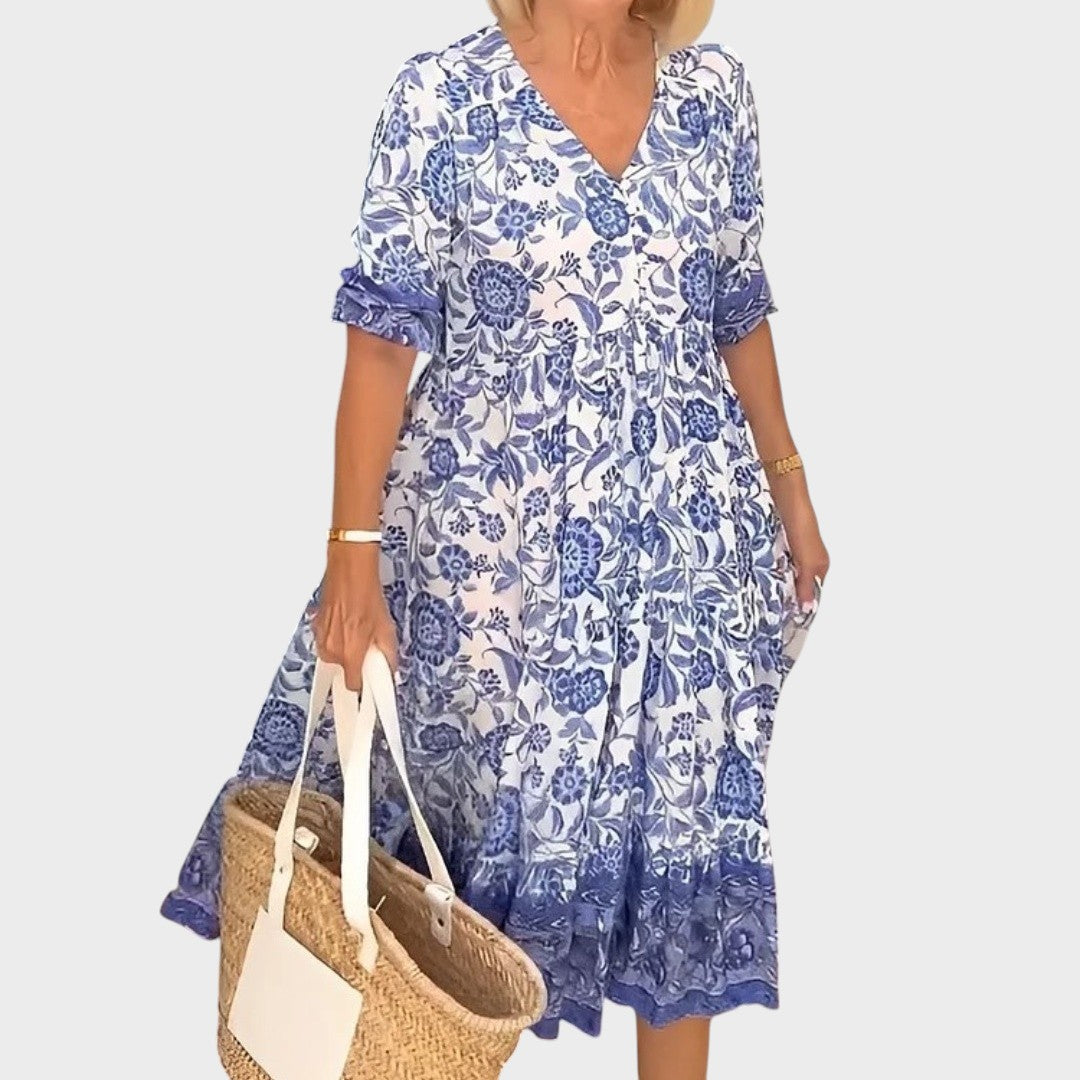 Violeta | Elegante vestido floral
