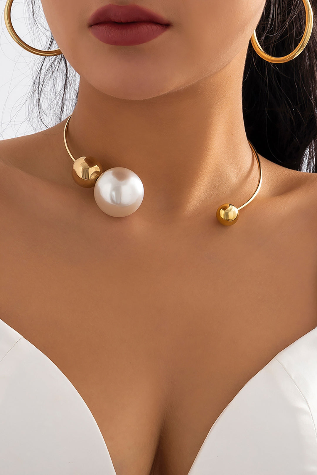 Elegantes Collares de Perlas de Metal para un Estilo Sofisticado